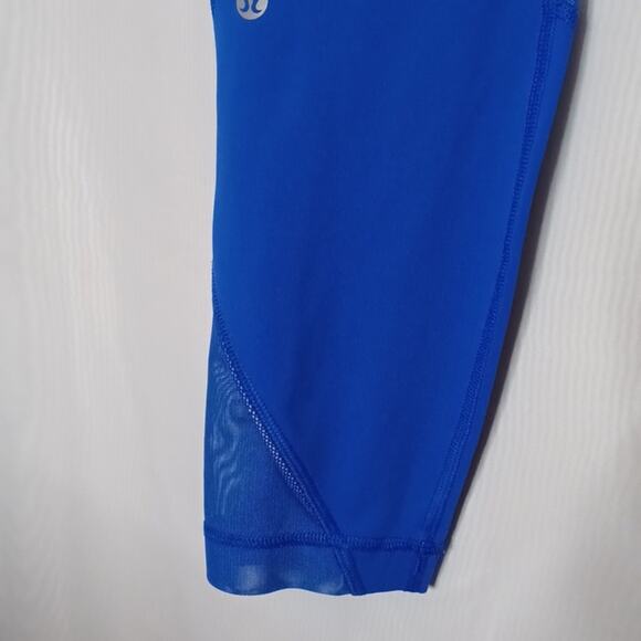 Lululemon Athletica Women's Zipper Front Leggings with Mesh Trim. Size 6 - Picture 13 of 15